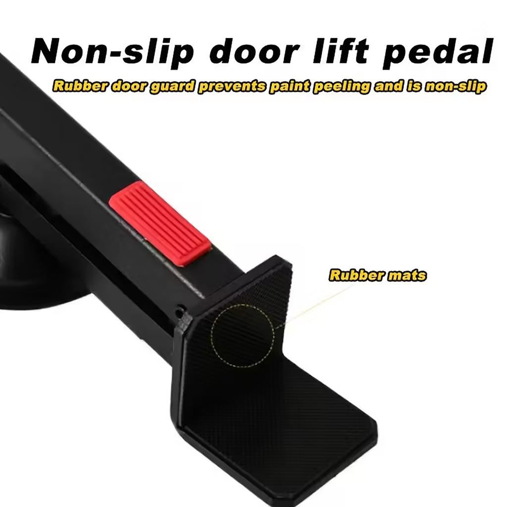 Swivel-Type Door And Board Lifter, Door Lifter Installation Tool, Black