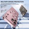 Coque pour iPhone 18 Pro Max, Silicone Anti-Rayure avec Cercle Magnétique - Rose - 2 Verres Trempés