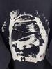 Rich Kids Vintage Poet Print Hoodie - Washed Trendy Style