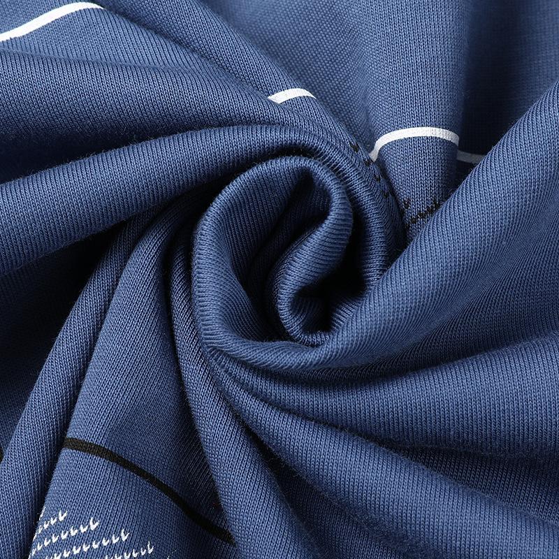 Spring and Autumn New Men's Long Sleeve Polo Shirts Loose Lapel Tops for Young and Middle-aged Men