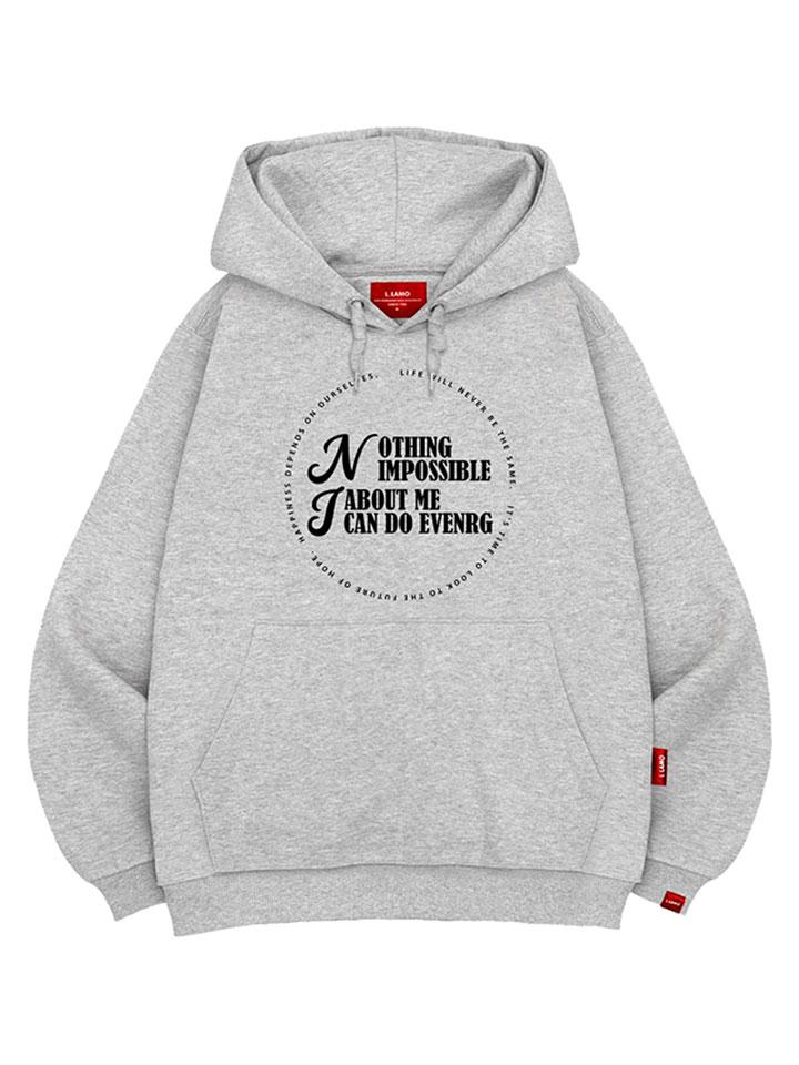 Nothing Impossible Hoodie Unisex Big Size M~4Xl (A Type)