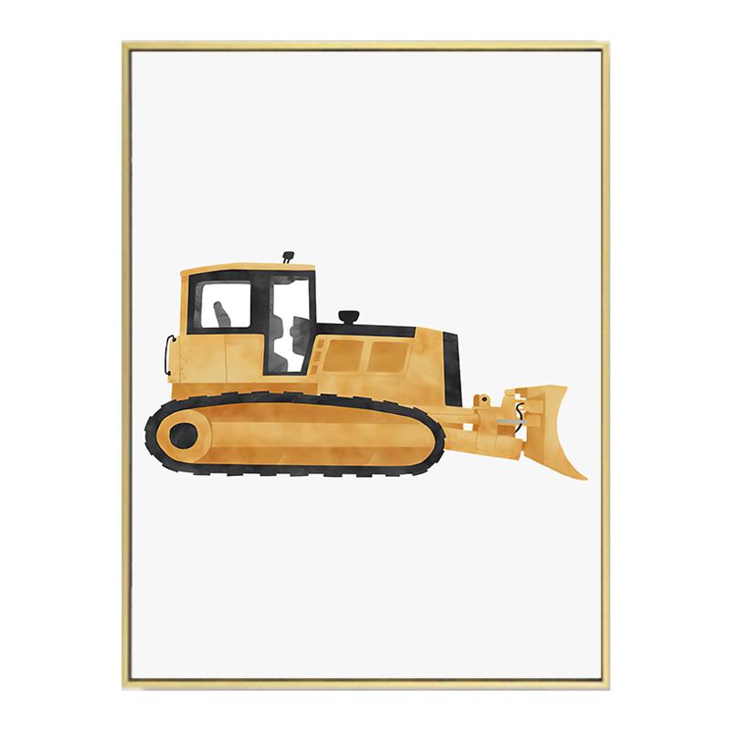 

Инженерная машина Пожарная машина Экскаватор Плакат Скандинавская акварельная живопись на холсте Настенные картины Детская комната Декор для детской комнаты 21x30cm No Framed