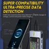 FNB58 Portable USB Voltage and Current Tester with 2" LCD Display Screen, Fast Charging Compatibility Current Voltmeter