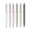 UNI Mitsubishi uniballOne Click-Action Ballpoint Pen, Earth Texture Edition, Black Ink, 0.5mm