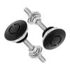 Aluminum Alloy Engine Cover Lock 30mm Quick Release Hood Pins Lock Clip Anti Theft Smooth Button Operation