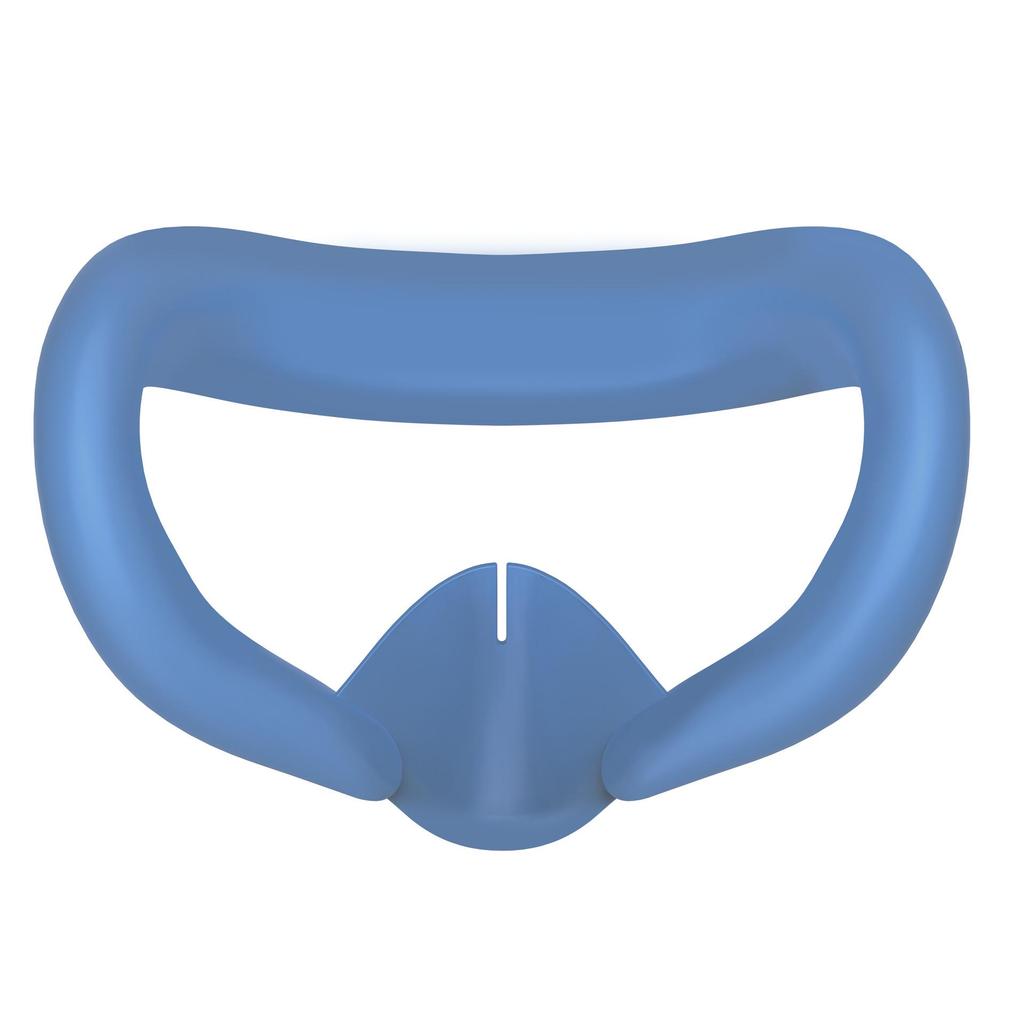 MetaQuest 3 Retractable VR Eye Mask - Light-Blocking, Waterproof, Sweatproof, Silicone Face Shield