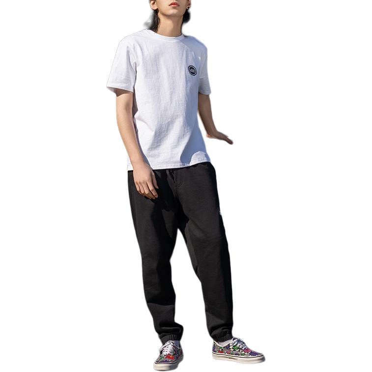 Vans Knitted Sweatpants Unisex Black Moderate Cuffed Pants VN0A7YDTBLK