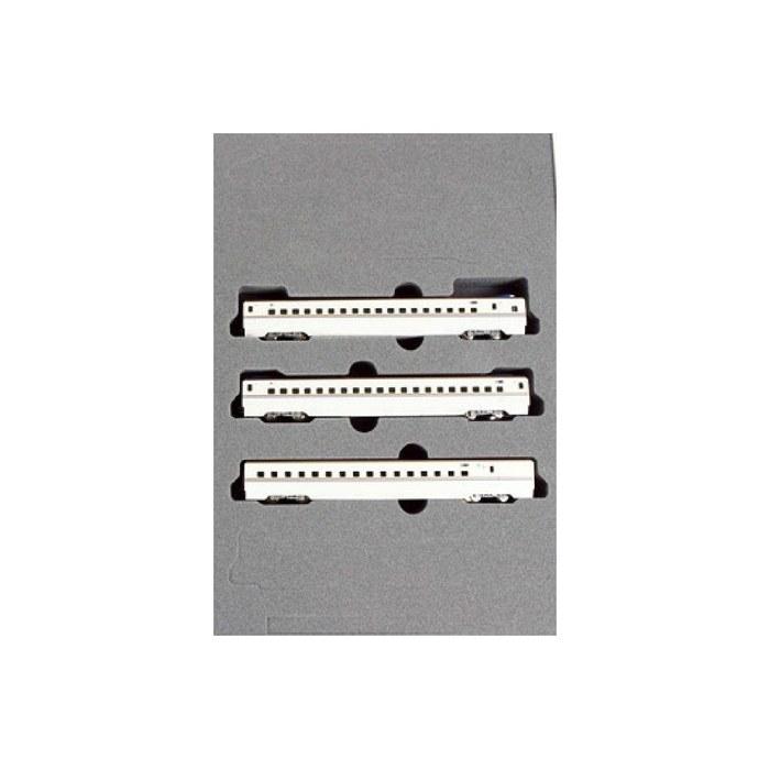 KATO N Gauge E7 Series Hokuriku Shinkansen Expansion Set A, 3 Cars 10-1222, Train Model White