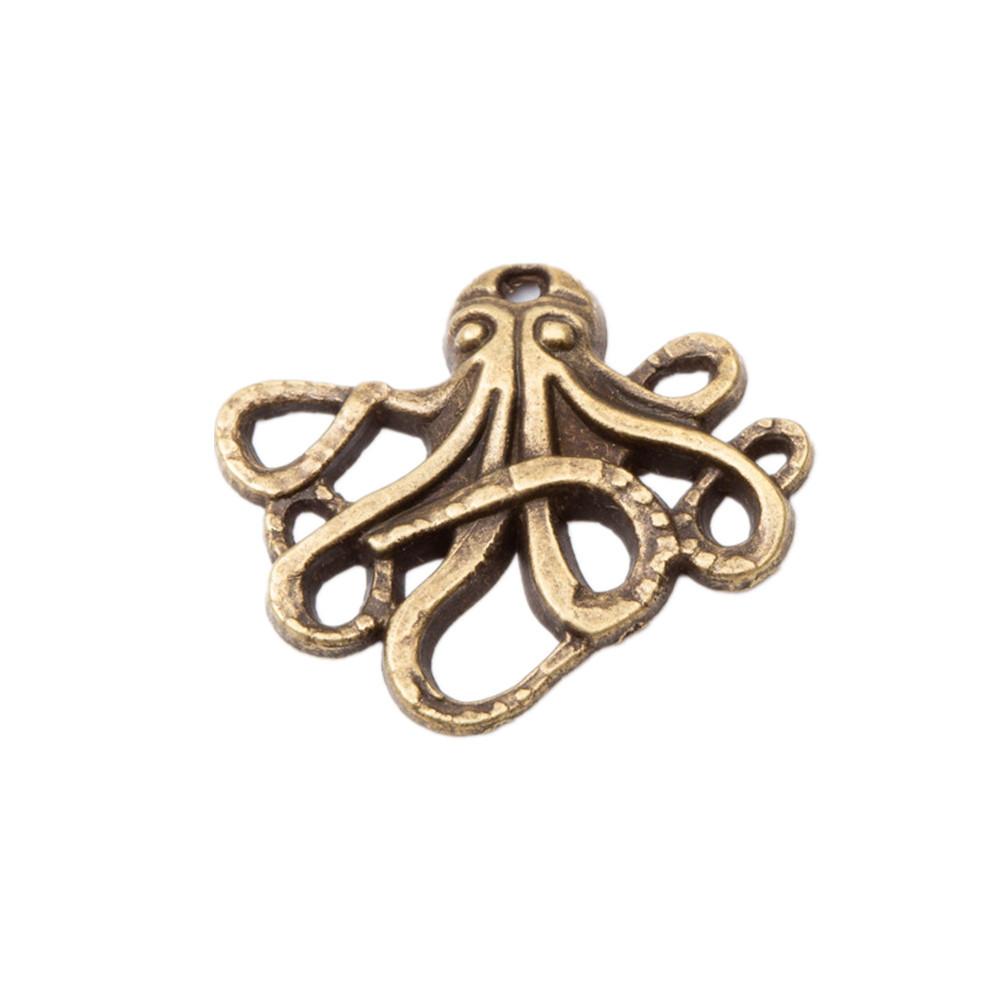 DIY Retro Alloy Jewelry Accessories Pendant Octopus Zakka Factory Direct 755