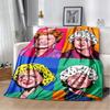 Classic Tv Throw Blanket Golden Girls Friend Ship Flannel Lightweight Plush Fuzzy Cozy Soft Blankets and Throws Custom Blankets