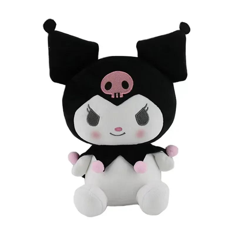 Sanrio Plysj Kawaii Sanrio Kuromi My Melody Cinnamoroll Plysjleker Dukke Pute Anime Tegneserie Barn Gaver Romdekorasjon Dukker