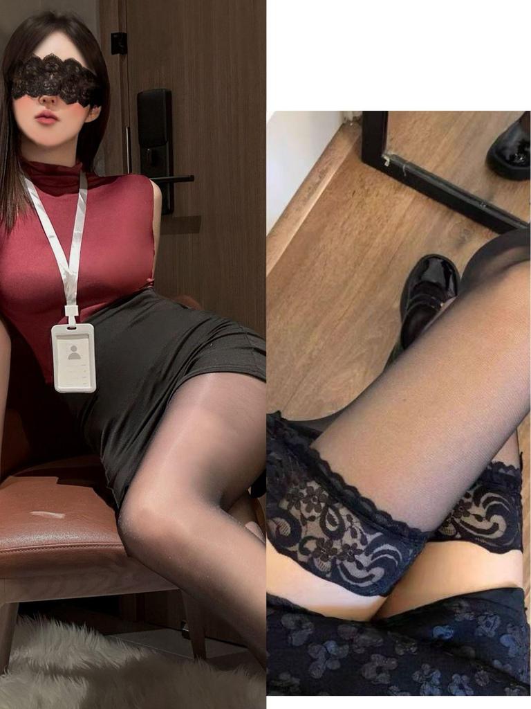 Uniforme da Segretaria Seducente Dimagrante: Lussurioso Set di Lingerie OL con Gonna Bodycon