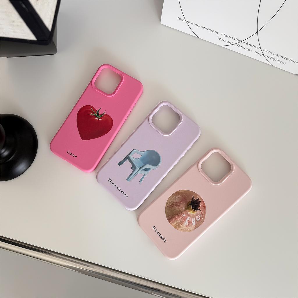 Fruit Suitable for Apple 16pro Max Mobile Phone Case Iphone17 Artistic Personality 14 Silicone 13 Soft 15