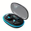 X55 Schlafkopfhörer Kabellose Mini-Kopfhörer Für die Arbeit TWS Bluetooth-Ohrhörer Stereo Versteckte Headsets mit Mikrofon HD-Anruf Sport