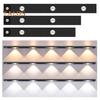 Magnetic Closet Light Wireless Motion Sensor 3 Color Temperatures Flicker Free Dimmable Under-Cabinet Light LED Wardrobe Light