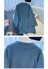 Autumn/Winter Plus Size Teddy Fleece Casual Cardigan Jacket, Mid-Length, Comfortable Fit for 300 Jin Fat MM