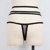 Sexy Women G-String Thong Solid Color Strap Mesh Underwear Briefs Underpants
