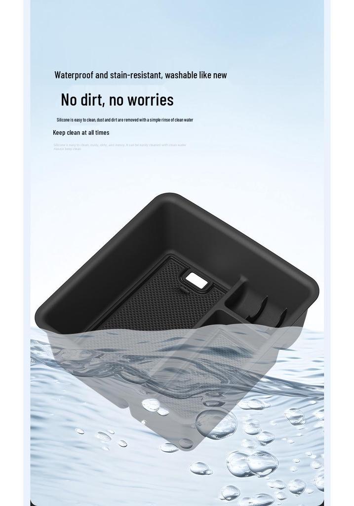Compatible Armrest Box Storage for 2023-2026 Land Rover Range Rover Sport Central Console Accessories