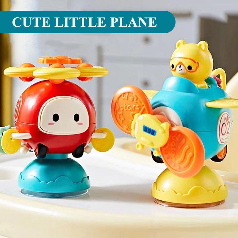 Suction Cup Spinner High Chair Baby Toys 6 12 Months Rotating Rattle for Bath Shower Educational Montessori Game 1 2 3 Years