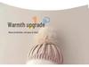 Infant Cute Warm Knitted Hat with Ear Protection for Boys & Girls - Ideal for Autumn & Winter.
