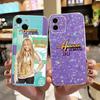 H-Hannah Montana Phone Case For iPhone17,16,15,14,13,12,11 Plus,Pro Max Soft Transparent Cover