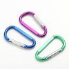 High Quality Equipment Safety Climbing Button Alloy Carabiner Buckle Keychain Camping Hiking Hook