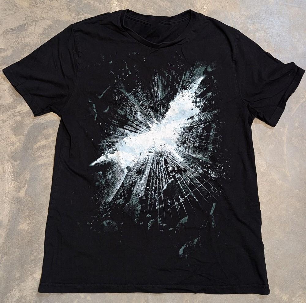 Новая промо-футболка Бэтмен Темный рыцарь Мультфильм Фильм Размер S-5XL Репринт Унисекс Футболка S