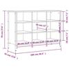 VidaXL Shoe Cabinet Sonoma Grey 100x35x70 Cm Engineered Wood 831846