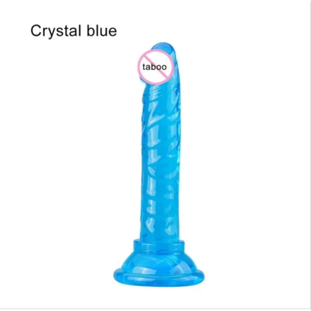Dildos Vibrating Penetration Strap On Dildo No Vibrator Sex Toy For Women Silicone Sexy Penis Anal Butt Plug Sex Shop