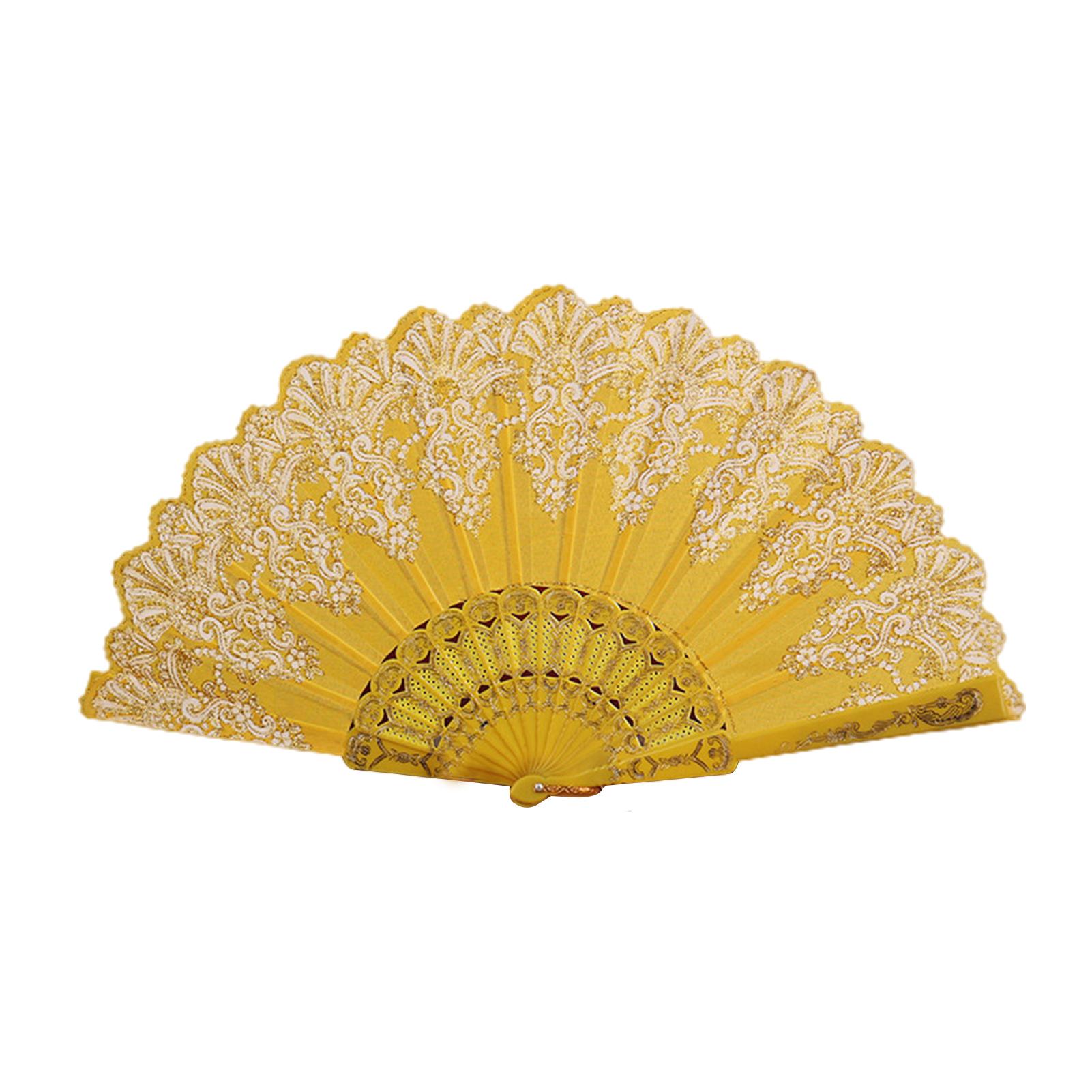 

Веер для танца квадратных пионов Ms. Веер для танца живота Градиентный цвет Практика танцора Длинный Имитация танцевального реквизита Шелковые веера