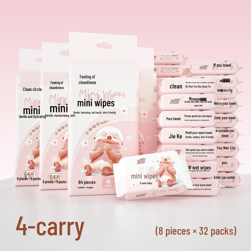 Compact Portable Wet Wipes for Hands and Mouth - Ideal for Dorms and Baby Care
