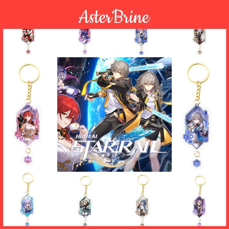 Honkaistarrail Keychain Pendant Stunning Printing, Perfect For Collectors