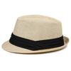 Sun visor summer out travel men straw hat top hat jazz beach hat