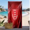 Telo da Spiaggia Stampa Hull KR Morbido Portatile Veloce?Asciugamano Asciutto Per Piscina Vacanza Estiva Sport all'Aperto