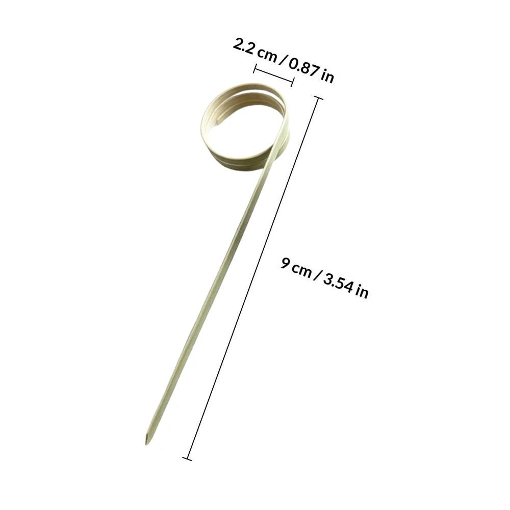 Disposable Bamboo Toothpick Picks Bamboo Knot Skewers Cocktail Toothpick Cocktail Party