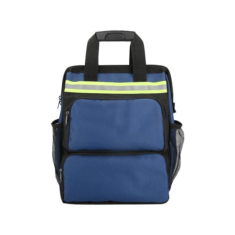 Durable Oxford Fabric Backpack for Electrician Repair Large Capacity Tool Bag with Multiple Pockets Heavy Duty Rucksack for Work
