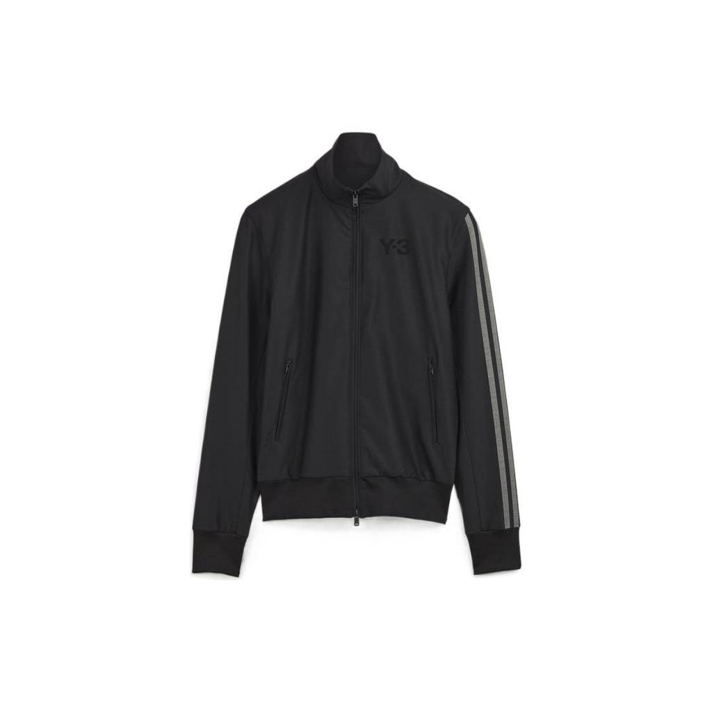 Y-3 3-Stripes Track Top Black Unisex Outerwear IB0388