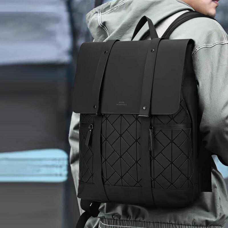 MARK FAIRWHALE Men's 16-inch Business & Travel Laptop Backpack