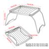 Outdoor Foldable Portable Stainless Steel Barbecue Grill Charcoal Rack for BBQ Picnic