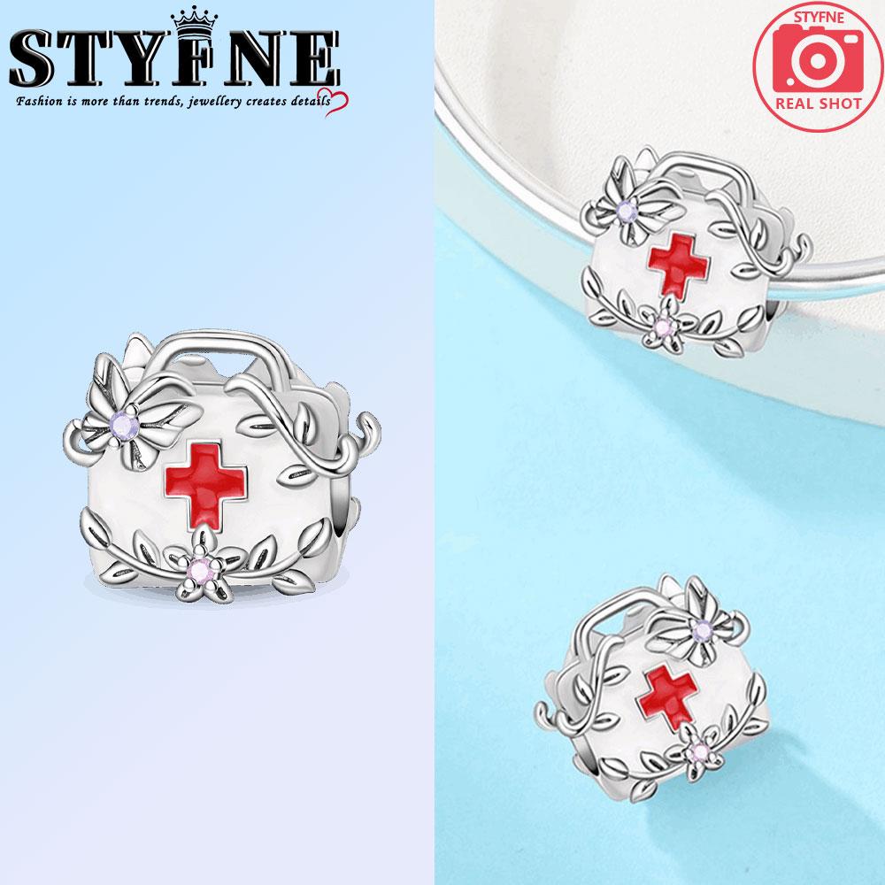 Copper Metal Medical Care White Coat,medical Box,ambulance Charm Bead Components Bead Components Pendant Bead Component Designed For Authentic