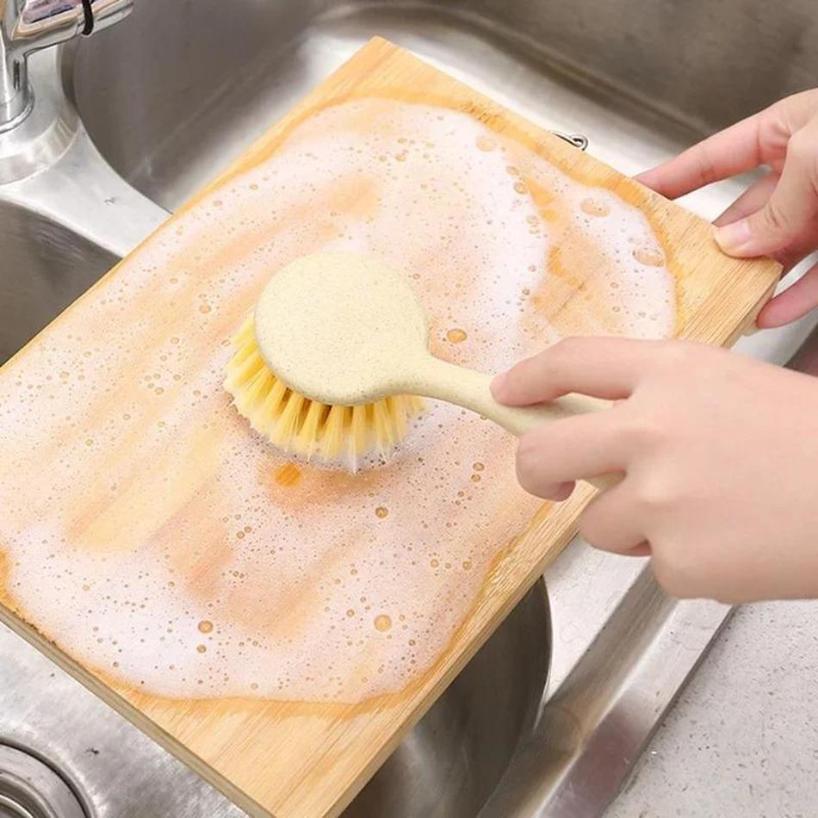 1 Pcs Hanging Dishwashings Brushs Portable Long Handled Cleaning Brush Kitchen Dishwashing And Utensil Cleaning Brush