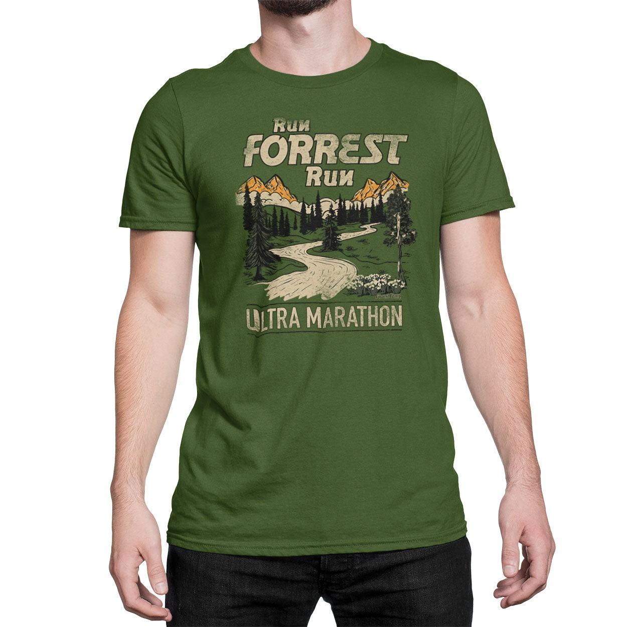 Officially Licensed Forrest Gump Run Forrest Run Ultra Marathon Mens T-Shirt S