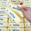 Random Color 1 Piecebutter Stick Squishy Toy Slow Rebound Squeeze Toy Butter Brick Taba Squishy Fidget Toy Anti Stress Release S