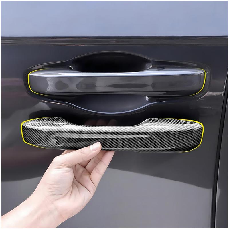 For Honda CR-V CRV 6th Gen -2025 Hybrid ABS Carbon Fiber Car Door Handle Bowl Cover Exterior Trim Decoration