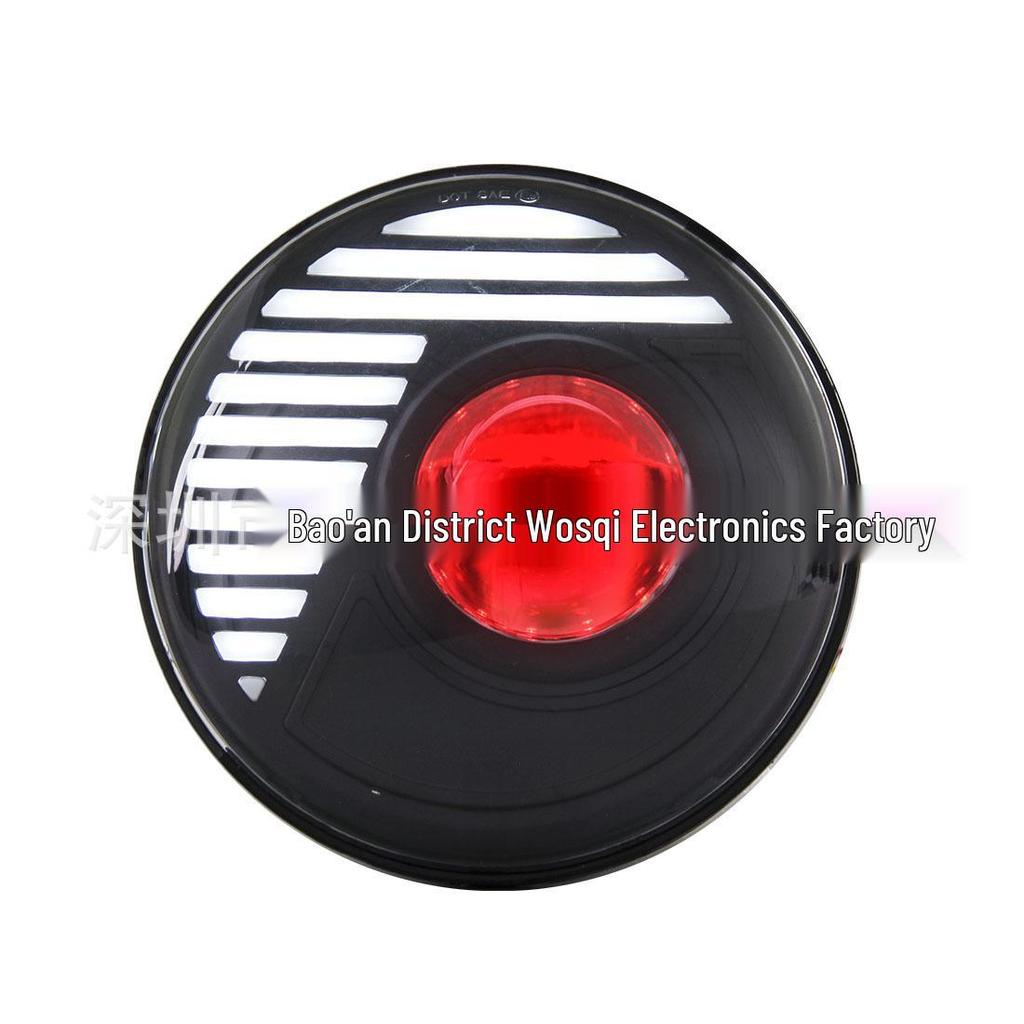 7-inch 60W Red High/Low Beam Headlight for 07-17 JK Wrangler