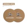 2pcs Leather Anti-Slip Mat Suede Car Coaster Water Cup Holder For Citroen Jumper Celysee Cactus Picasso Aircross Saxo Grand akh256