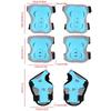 Kids Knee Pads Elbow Pads Age 3-7 Toddler Boys Girls, 6 In 1 Protective Gear Safety Set with Wrist Guard for Skating Cycling Ne