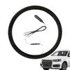Steering Wheel Cover Winter Plug-in Cold Weather Heated Steering Wheel Protector For Road Trip Travel Daily Commute