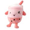 Adorable Plush Boba Tea Cup Ornament With Realistic Pearl Details Perfect Backpack Charm