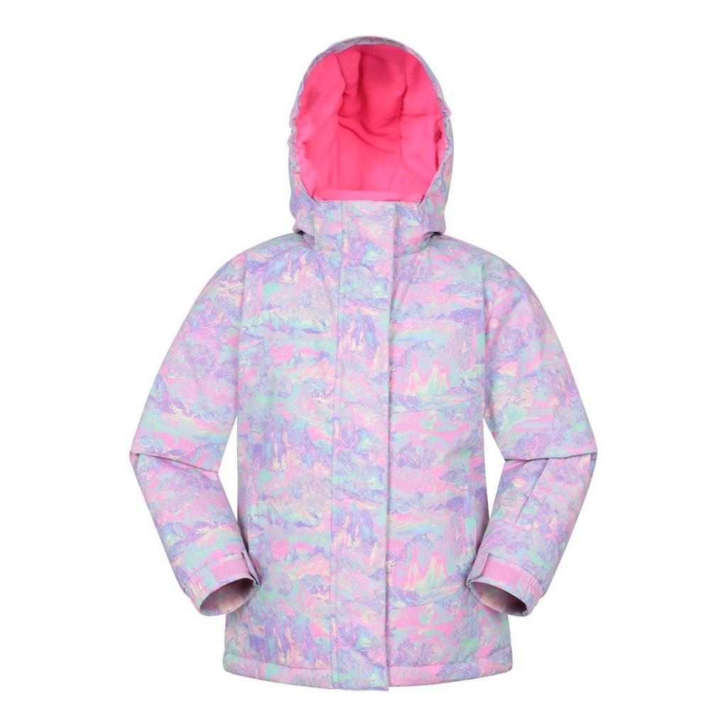 Mountain Warehouse Childrens/Kids Snowdrop Watercolour Ski Jacket